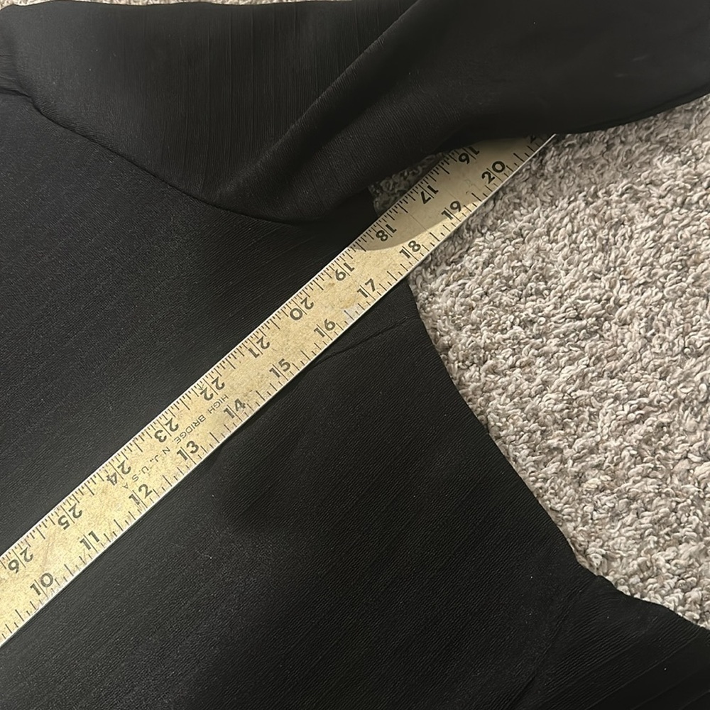 Zara Fit &‎ Flare Black Dress Large - Picture 6 of 8